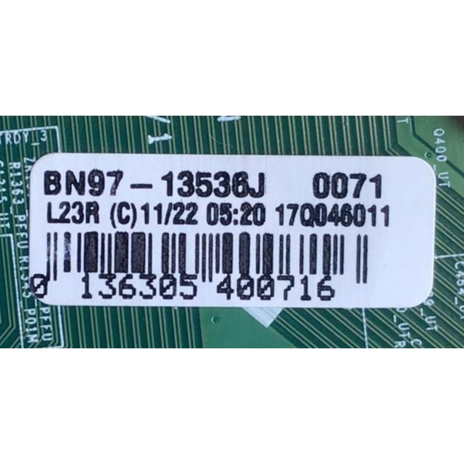 MAIN ORIGINAL PARA SMART TV SAMSUNG / NUMERO DE PARTE BN94-12295J / BN41-02570B / BN9412295J / BN97-13536J / PANEL CY-SM065FLAVAH / DISPLAY T650QVR07.3 / BN96-42074A / MODELO UN65MU8000FXZA / UN65MU8000FXZA AB05	 - Imagen 4